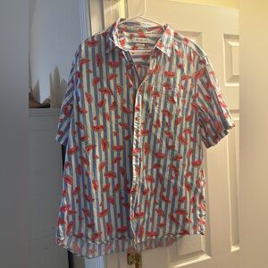 Men’s Watermelon Button Up